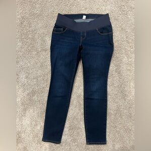Dark Blue Maternity Jeans